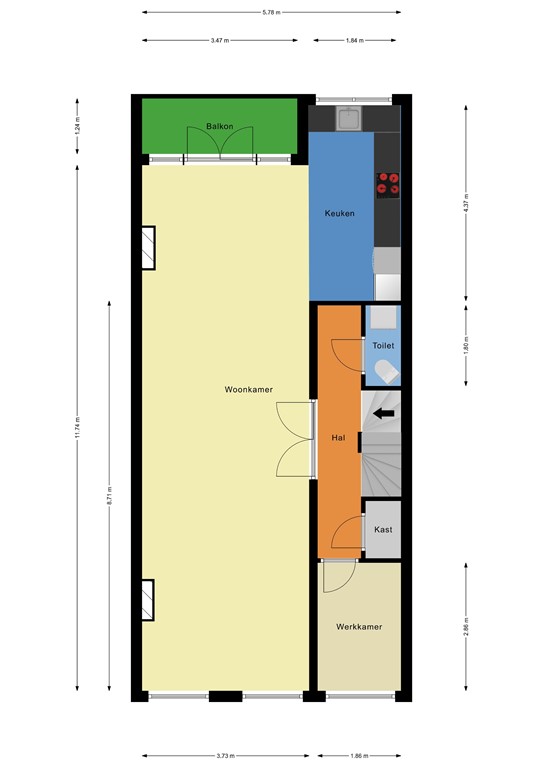 mediumsize floorplan